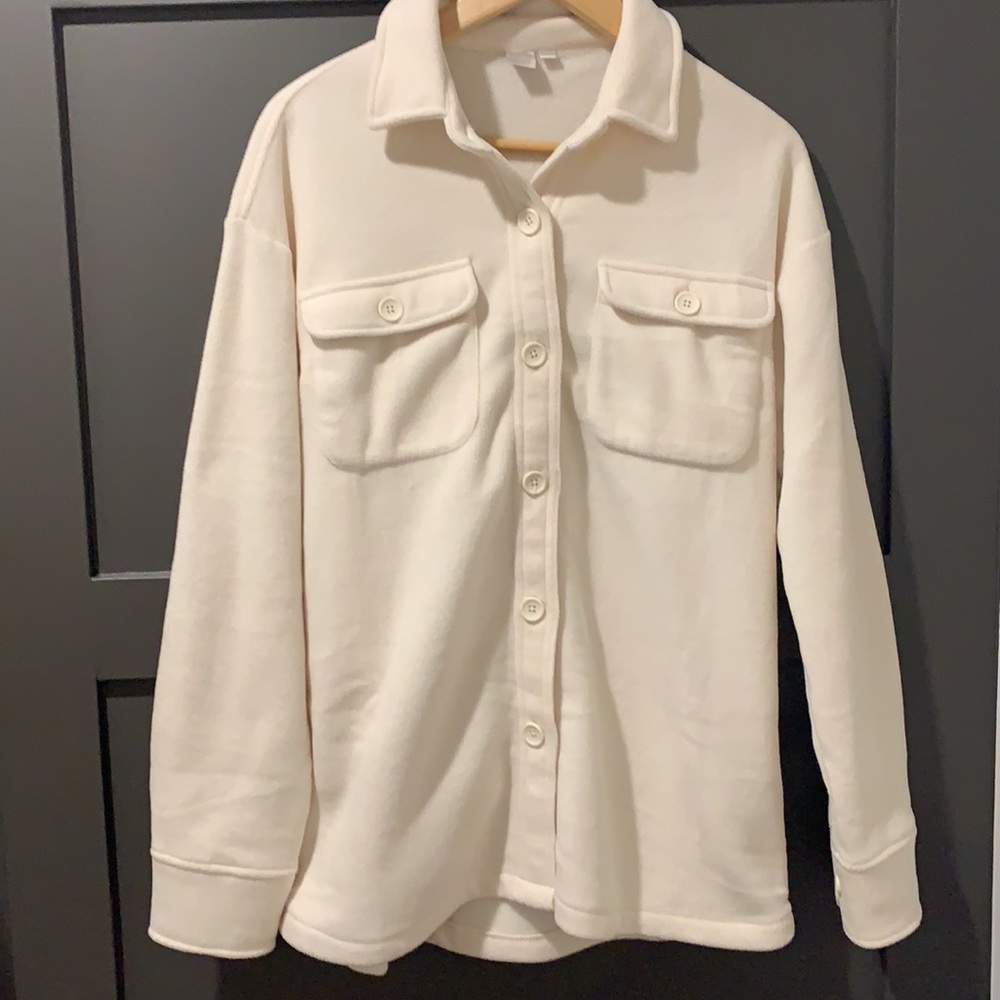 Twik fleece shacket